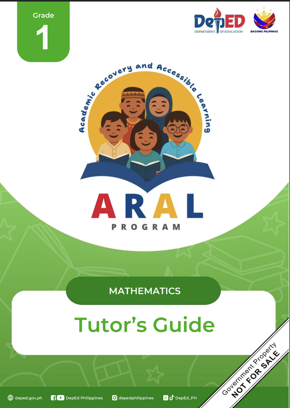 ARAL Math Grade 1 (Tutor’s Guide)